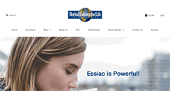 Desktop Screenshot of herbalbalanceforlife.com